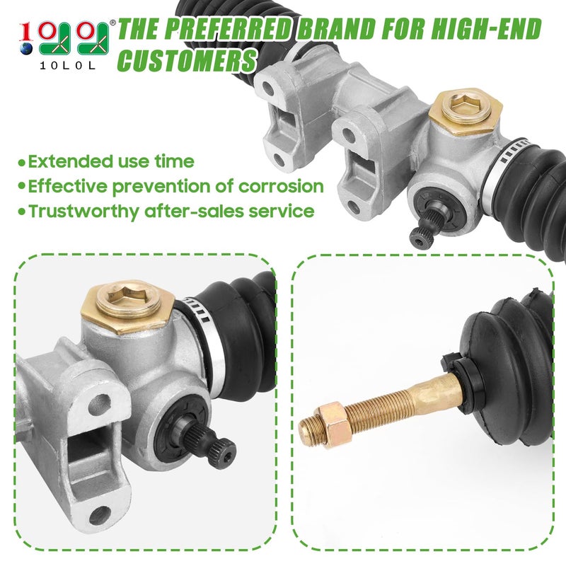 10L0L Golf Cart Steering Gear Box Assembly for Yamaha G22 2003-2007 Gas or Electric Golf Cart Replace OEM# JU0-F3400-00 - Image 2